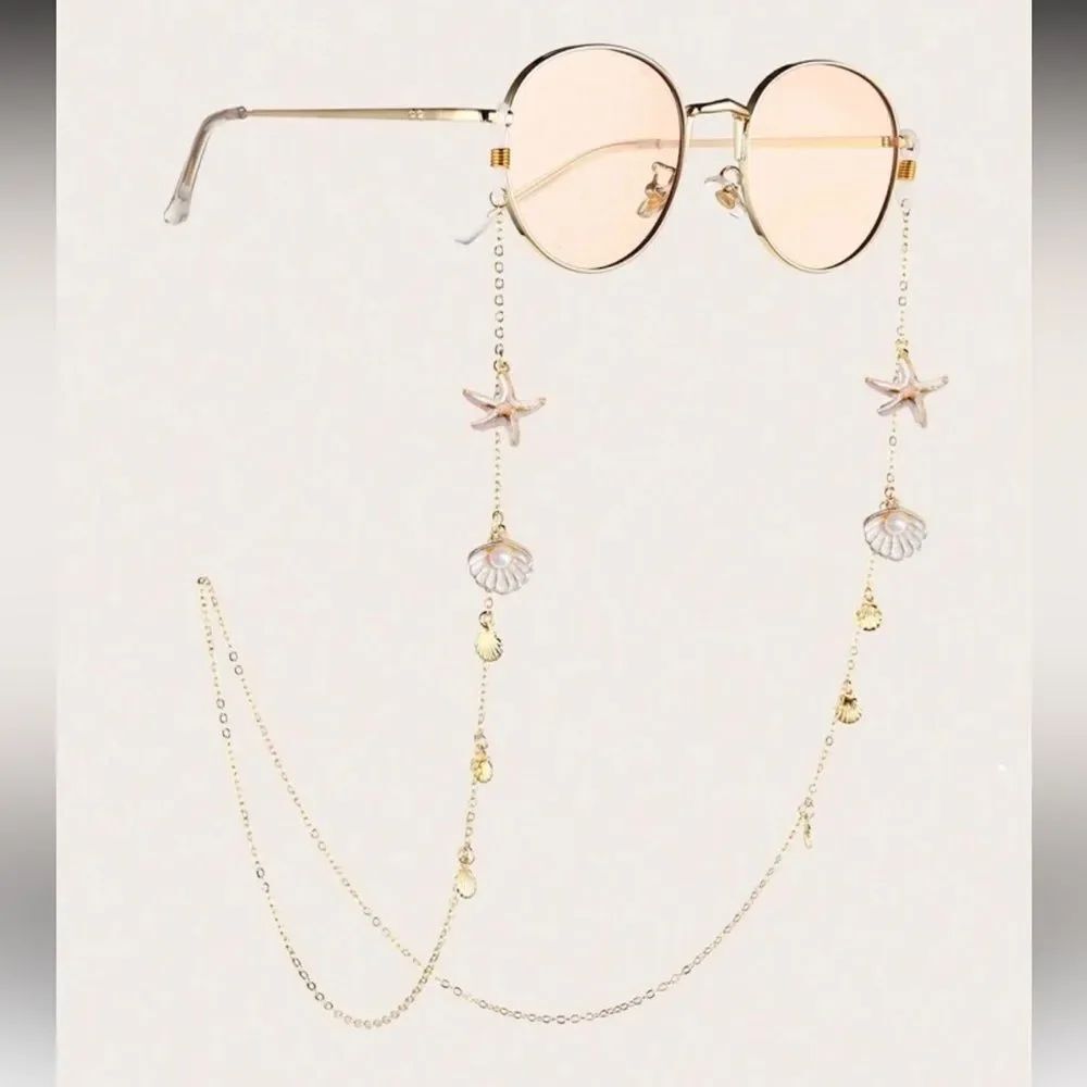 Gold Starfish Sunglass Chain A1650